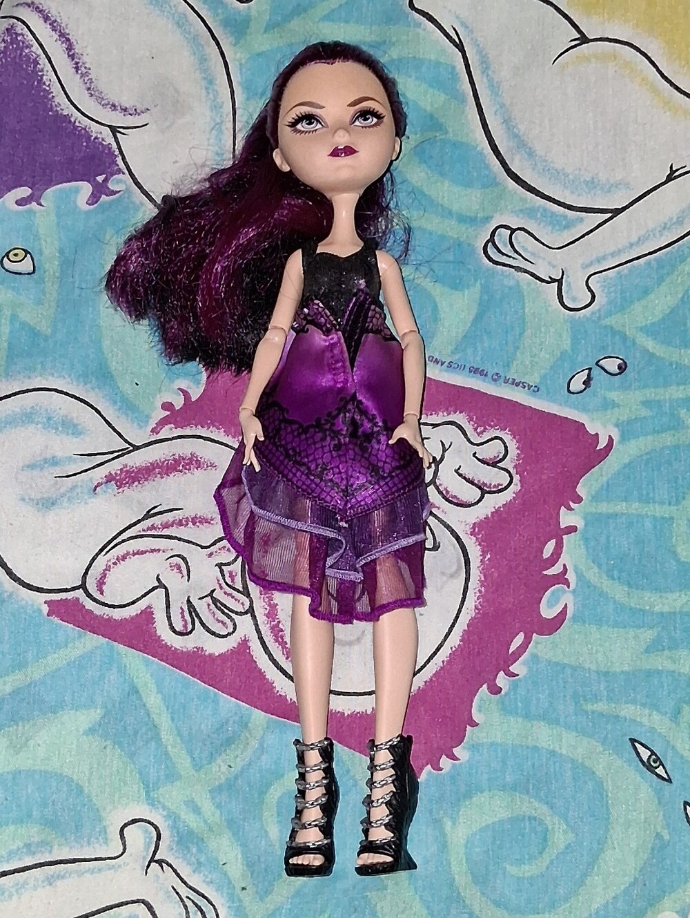 2013 Ever After High Raven Queen Doll  1st Chapter NPW Retired Mattel